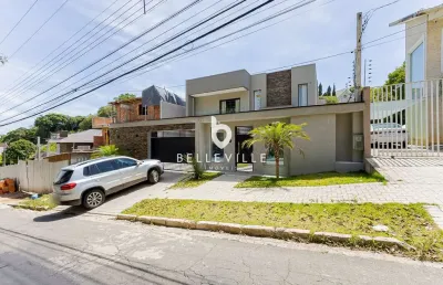 Casa com 4 quartos à venda na rua rachid pacífico fatuch, 613, santa felicidade, curitiba, 400 m2 por r$ 4.500.000