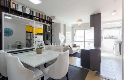 Apartamento com 3 quartos à venda na rua jovino do rosário, 1790, boa vista, curitiba, 70 m2 por r$ 720.000