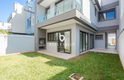 Casa em condomínio fechado com 3 quartos à venda na rua maria luiza bazzani natal, 381, uberaba, curitiba, 323 m2 por r$ 2.670.000