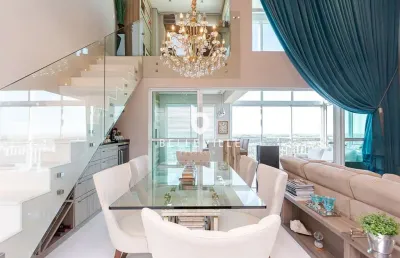 Apartamento com 3 quartos para alugar na rua professor pedro viriato parigot de souza, 3565, ecoville, curitiba, 186 m2 por r$ 21.000
