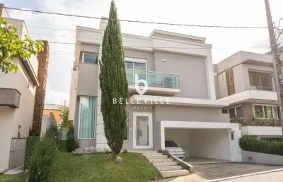Casa em condomínio fechado com 3 quartos à venda na rua hermenegildo luca, 101, são braz, curitiba, 240 m2 por r$ 2.600.000