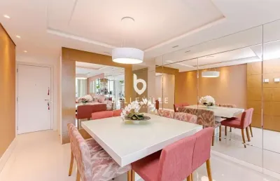 Apartamento com 3 quartos à venda na rua martim afonso, mercês, curitiba, 112 m2 por r$ 1.495.000