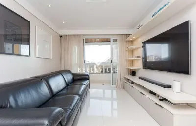 Apartamento com 3 quartos à venda na rua desembargador motta, 2290, batel, curitiba, 105 m2 por r$ 1.250.000