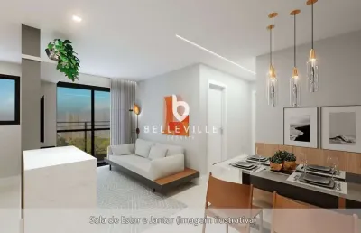 Apartamento com 2 quartos à venda na rua monsenhor ivo zanlorenzi, 1019, campina do siqueira, curitiba, 50 m2 por r$ 480.000