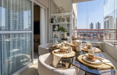 Apartamento de 67m² com 3 dormts (1 suite) com varanda e vaga na mooca
