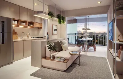 Apartamento 80m² com 2 suites, varanda com estrutura p/ churrasqueira e vaga no tatuapé px ao metrô!