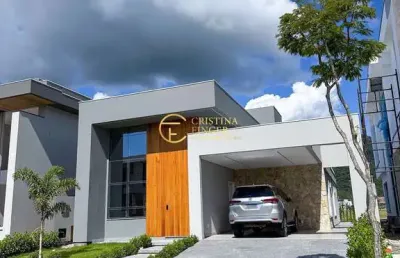 Casa 160 m², 3 quartos, 1 suite  reserva da pedra - vista para o lago