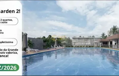 Apartamento 59,03m²,  2 quartos 1 suite, em construção - pedra branca