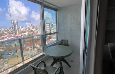 Lindo apartamento quarto e sala em caminho das árvores ( mundo plaza )