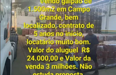 Barracão / Galpão / Depósito à venda em Campo Grande, Rio de Janeiro 