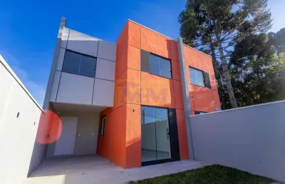 Lindo sobrado novo à venda no bairro vargem grande, pinhais