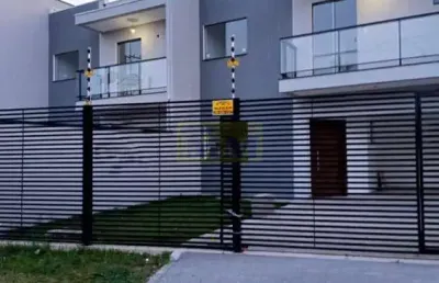 Sobrado 3 quartos sendo 1 suíte no centro de pinhais - novo e pronto para morar