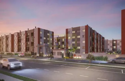 Apartamento com 2 quartos à venda na Rua Tibúrcio G. de Oliveira, 304, Atuba, Pinhais