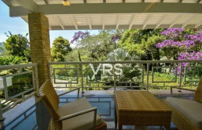 Casa com 5 dormitórios, 500 m² - venda por r$ 6.500.000,00 ou aluguel por r$ 27.200,00/mês - comary - teresópolis/rj