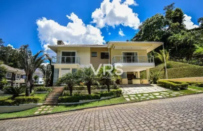 Casa com 4 dormitórios à venda, 225 m² por r$ 2.000.000,00 - quebra frascos - teresópolis/rj
