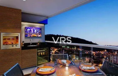 Apartamento com 2 dormitórios à venda, 120 m² por r$ 840.000,00 - agriões - teresópolis/rj
