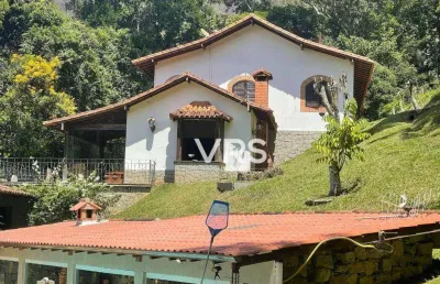 Casa com 5 dormitórios à venda, 300 m² por r$ 2.000.000,00 - parque do imbui - teresópolis/rj