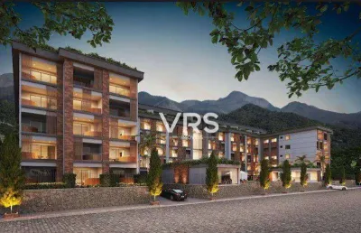 Apartamento com 1 dormitório à venda, 46 m² por r$ 344.409,00 - comary - teresópolis/rj