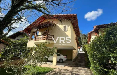 Casa com 6 dormitórios à venda, 277 m² por r$ 1.100.000,00 - parque do imbui - teresópolis/rj