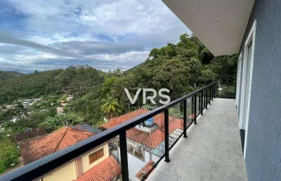 Casa com 3 dormitórios à venda, 268 m² por r$ 800.000,00 - albuquerque - teresópolis/rj