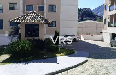 Apartamento com 2 dormitórios à venda, 54 m² por r$ 350.000,00 - bom retiro - teresópolis/rj