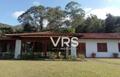 Casa com 6 dormitórios à venda, 844 m² por r$ 3.800.000,00 - quebra frascos - teresópolis/rj