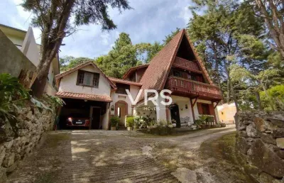 Casa com 3 dormitórios à venda, 137 m² por r$ 760.000,00 - cascata dos amores - teresópolis/rj