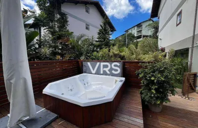 Casa com 4 dormitórios à venda, 240 m² por r$ 1.200.000,00 - bom retiro - teresópolis/rj
