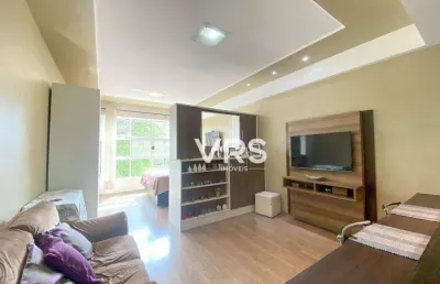 Apartamento com 1 dormitório à venda, 45 m² por r$ 390.000,00 - alto - teresópolis/rj