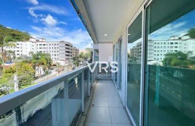 Apartamento com 1 dormitório à venda, 52 m² por r$ 490.000,00 - várzea - teresópolis/rj