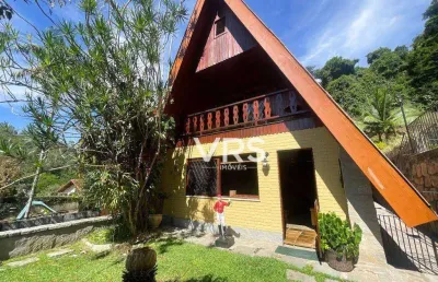 Casa com 4 dormitórios à venda, 227 m² por r$ 850.000,00 - posse - teresópolis/rj