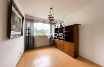 Apartamento com 1 dormitório à venda, 50 m² por r$ 250.000,00 - várzea - teresópolis/rj