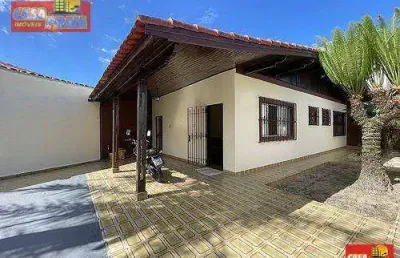 Casa espaçosa com 2 dormitórios, 109 m² por r$ 520.000 - jardim praia grande - mongaguá/sp