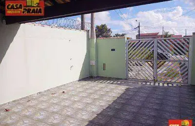 Casa aconchegante com 2 dormitórios, 70 m² por r$ 299.000 - balneário flórida mirim - mongaguá/sp