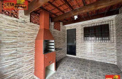 Casa com 2 dormitórios à venda, 80 m² por r$ 305.000,00 - centro - mongaguá/sp