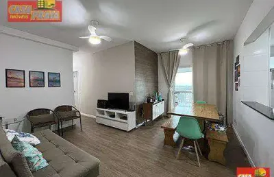 Lindo apartamento 2 quartos suíte mobiliado 68 m² por r$ 375.000 - jardim praia grande - mongaguá/sp