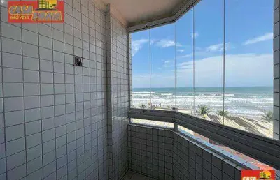 50 metros da praia apartamento 2 dormitórios 70 m² por r$ 320.000 - centro - mongaguá/sp