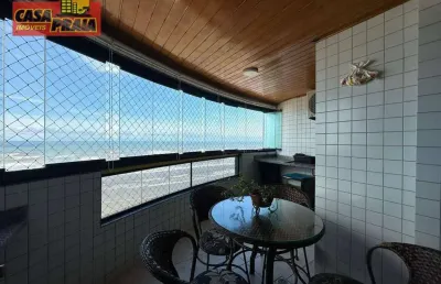 Apartamento  3 quartos com sacada gourmet, 112 m² por r$ 565.000 - vera cruz - mongaguá/sp