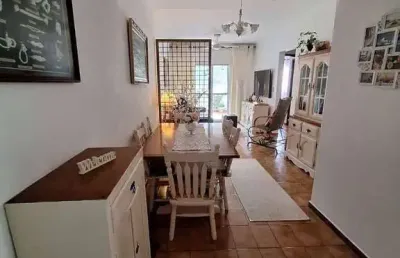 Apartamento 3 quartos, sacada, 150  metros da praia- centro - mongaguá/sp