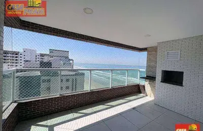 Prédio frente mar com piscina apartamento 2 dormitórios - centro - mongaguá/sp