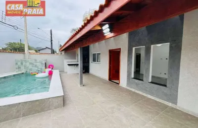 Casa com 3 dormitórios à venda, 90 m² por r$ 720.000 - vila atlântica- mongaguá/sp