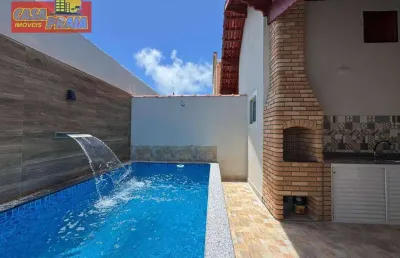 60 metros da praia casa 3 quartos, 94 m² por r$ 579.900 - vera cruz - mongaguá/sp