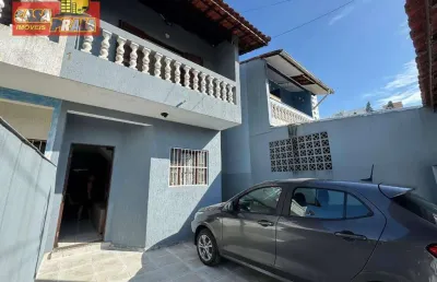 Casa com 2 dormitórios à venda por r$ 320.000,00 - vila atlântica - mongaguá/sp