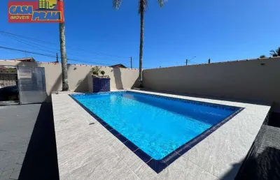 Suarão com pisicna casa 2 quartos 90 m² r$ 399.900,00 - jardim suarão - itanhaém/sp