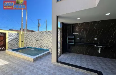 Itanhaem com pisicna sobrado 2 quartos, 93 m² por r$ 449.900 - jardim suarão - itanhaém/sp