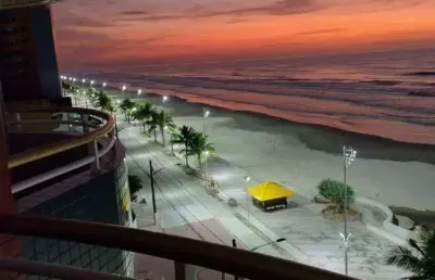 Frente ao mar apartamento 2 dormitórios 80 m² por r$ 499.000 - jardim marina - mongaguá/sp