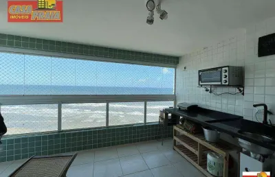 Mongagua frente ao mar apartamento 2 quartos, 75 m² por r$ 480.000 - vila atlantica