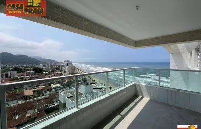 Vista para o mar mongagua apartamento 2 quartos, lazer completo 76 m² por r$ 380.000 - vila atlântica - mongaguá/sp