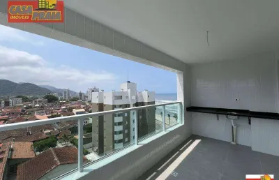 Vista para o mar mongagua apartamento novo 2 quartos, piscina lazer completo 79 m² por r$ 360.000 - vila atlântica - mongaguá/sp