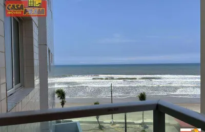 345.000,00 vista para o mar mongagua apartamento 2 quartos, 74 m² - vila atlântica